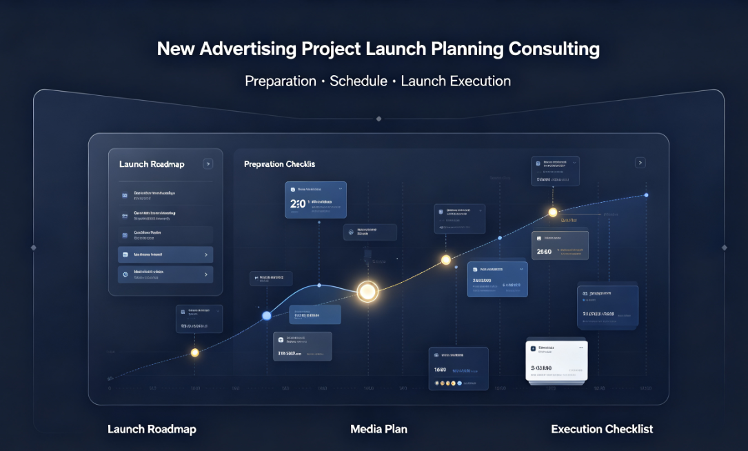 New Advertising Project Launch Planning Consulting